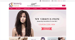 Desktop Screenshot of lacewigtrend.com